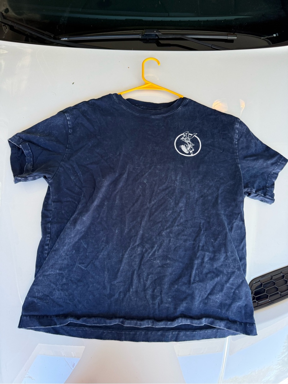 Hurley Navy Blue Short Sleeve Graphic T‑Shirt